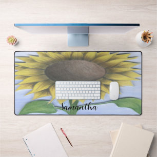 Beautiful Sunflower Desk Mat