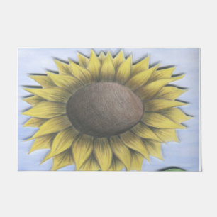 Beautiful Sunflower Doormat