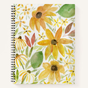 Beautiful Sunflower Notebook