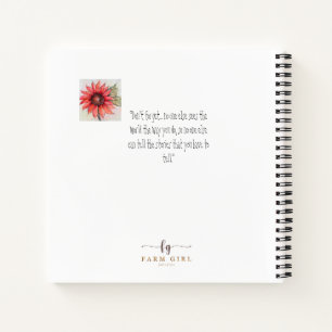Beautiful Sunflower Notebook & Journal