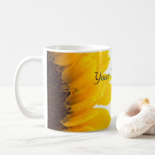 Beautiful Sunflower Template Coffee Mug