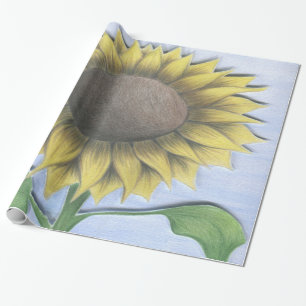 Beautiful Sunflower Wrapping Paper