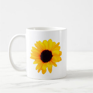 Beautiful Sunflower Yellow Orange Coffee Mug