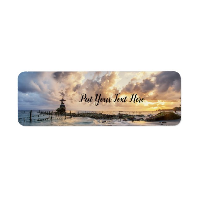 Beautiful sunrise over beach - Nusa Penida Bali In (Front)