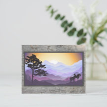 Beautiful Sunrise Over Mountain Landscape Art