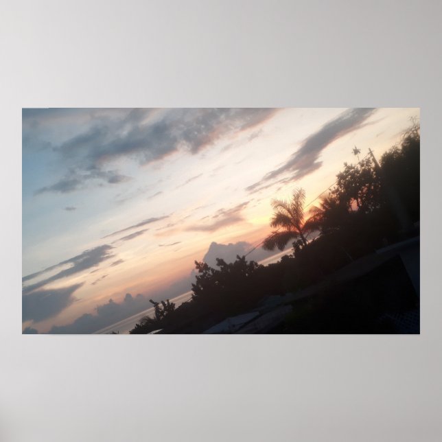 Beautiful Sunrise Photo Poster (Front)