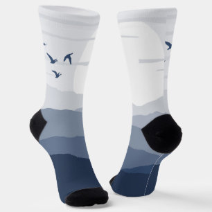 Beautiful Sunrise Socks