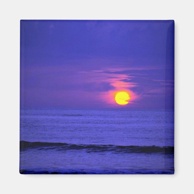 Beautiful Sunset: Bali, Indonesia Magnet (Front)