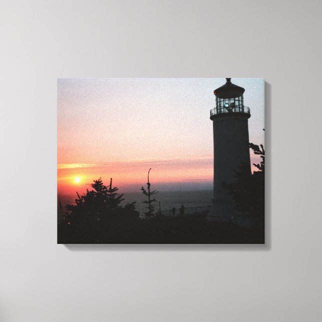 Beautiful Sunset Canvas Print (Front)
