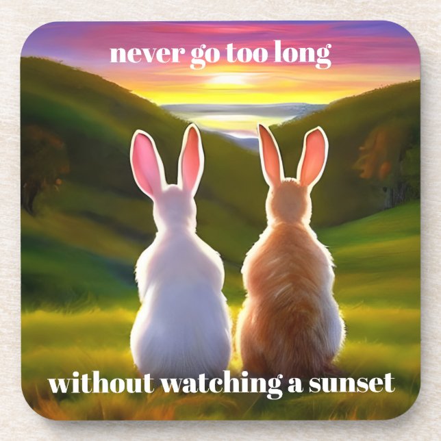 Beautiful Sunset Coaster (Front)