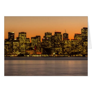 Beautiful sunset in San Francisco