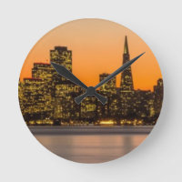 Beautiful sunset in San Francisco