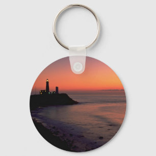 Beautiful Sunset: Montauk Point Light House, Long Key Ring