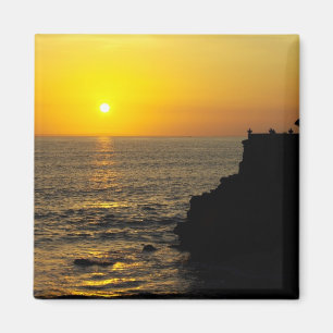 beautiful sunset on Bali island Magnet