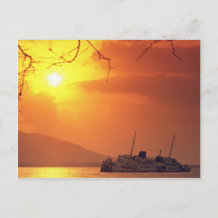 Beautiful Sunset: Penninsula de Nicoya, Costa Rica Postcard