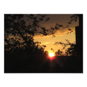 Beautiful Sunset Picture Photo Print