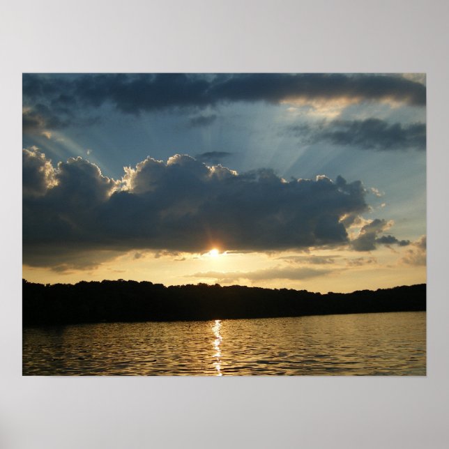 Beautiful Sunset Poster (Front)