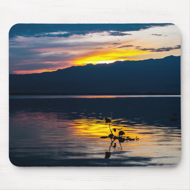 Beautiful Sunset Scenic Landscape Photographic Art Mouse Mat (Front)