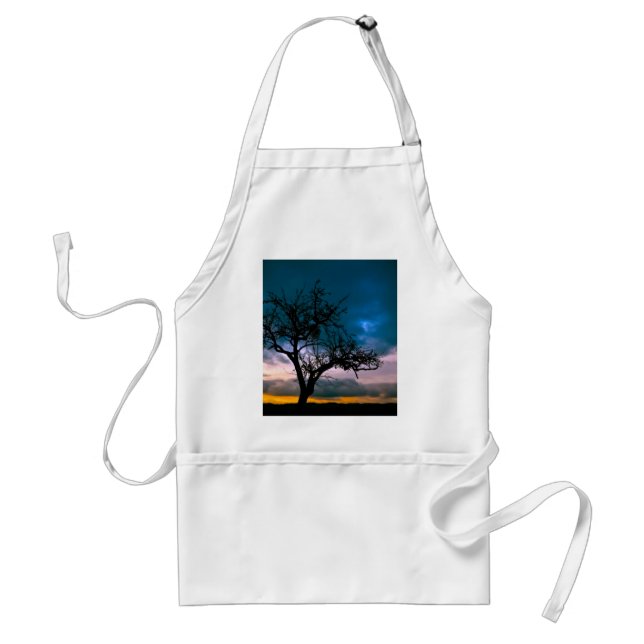 Beautiful Sunset Scenic Landscape Photographic Art Standard Apron (Front)