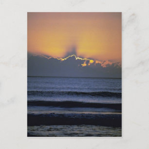 Beautiful Sunset: Virginia Beach, Virginia Postcard