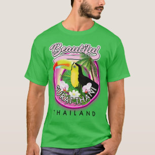 Beautiful Surat Thani Thailand retro T-Shirt