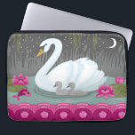 Beautiful Swan Laptop Sleeve<br><div class="desc">a beautiful swan laptop sleeve</div>