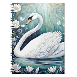 Beautiful Swan Notebook