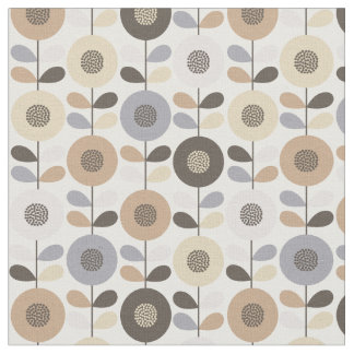 Beautiful swedish floral seamless pattern fabric
