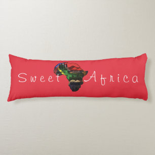 Beautiful sweet African colours Body Cushion