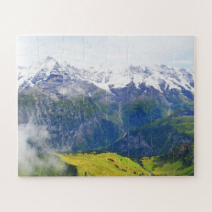 Beautiful Swiss alps Jigsaw Puzzle