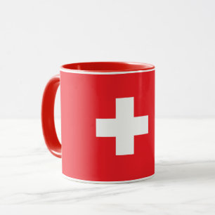 Beautiful Switzerland Flag Mug
