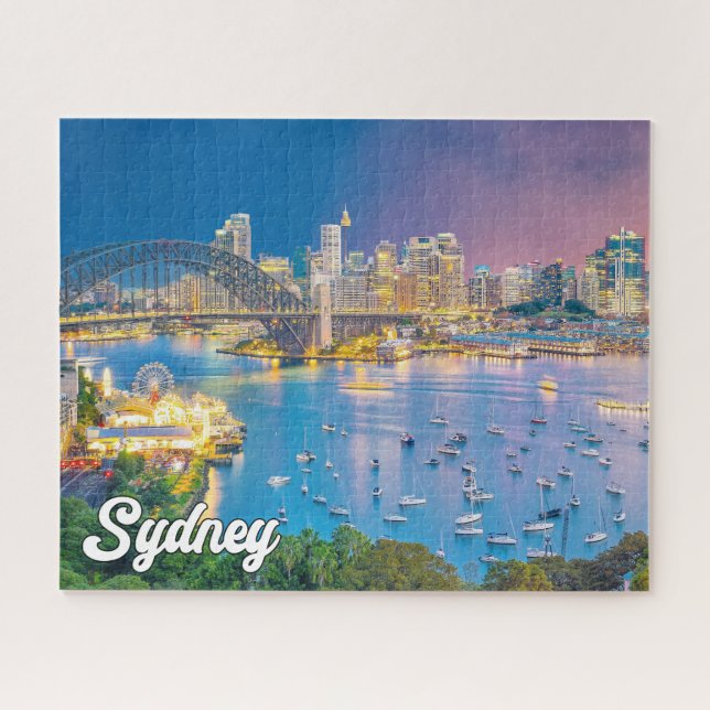Beautiful Sydney, Australia Jigsaw Puzzle (Horizontal)