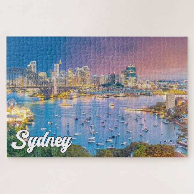 Beautiful Sydney, Australia Jigsaw Puzzle (Horizontal)