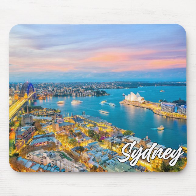 Beautiful Sydney, Australia Mouse Mat (Front)