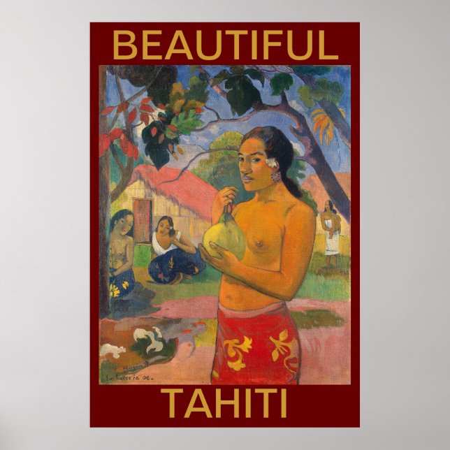 BEAUTIFUL TAHITI POSTER (Front)