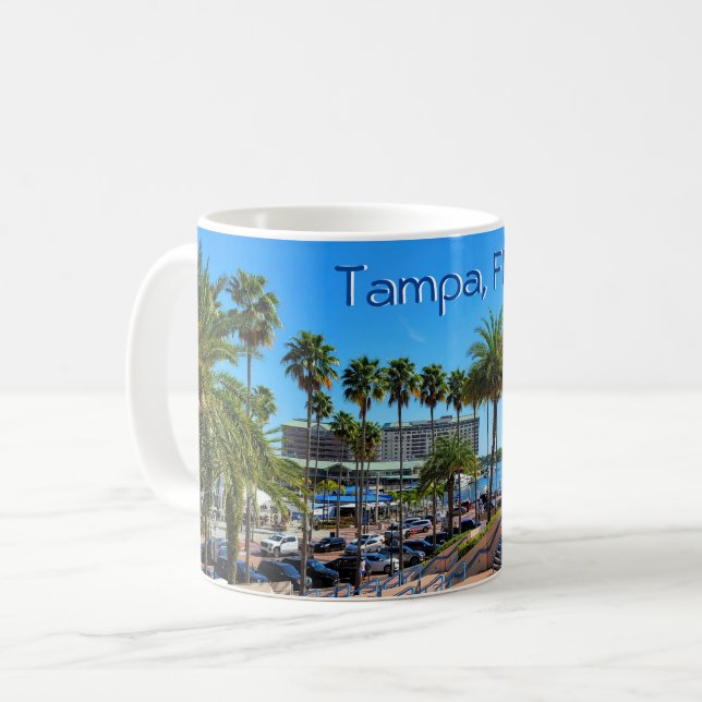 Beautiful Tampa, Florida  Coffee Mug (Front Left)