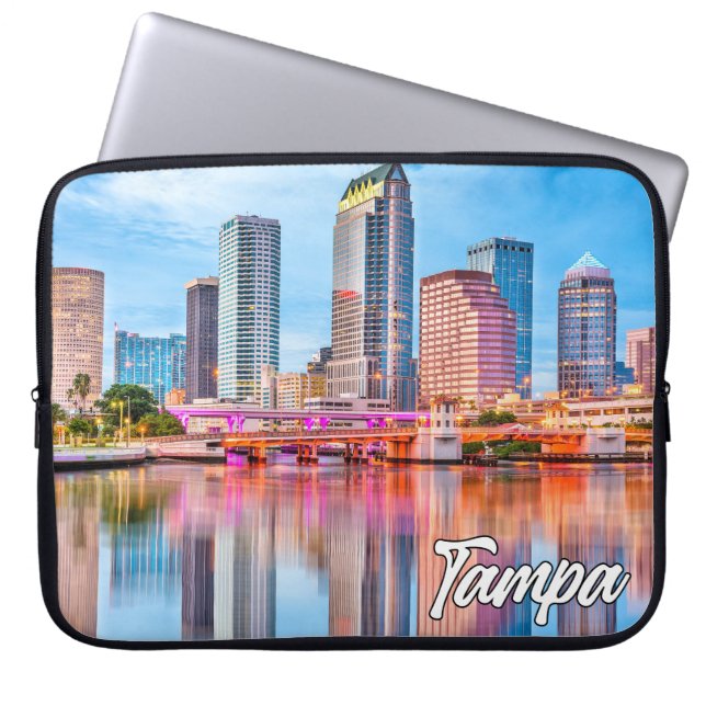 Beautiful Tampa, Florida, United States Laptop Sleeve (Front)