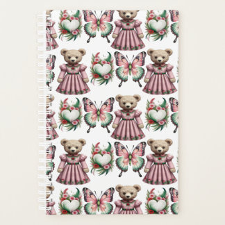 Beautiful Teddy Bear  Planner