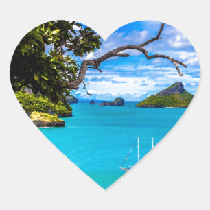 Beautiful Thailand Heart Sticker