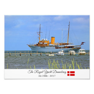 Beautiful The Royal Yacht Dannebrog Photo Print!