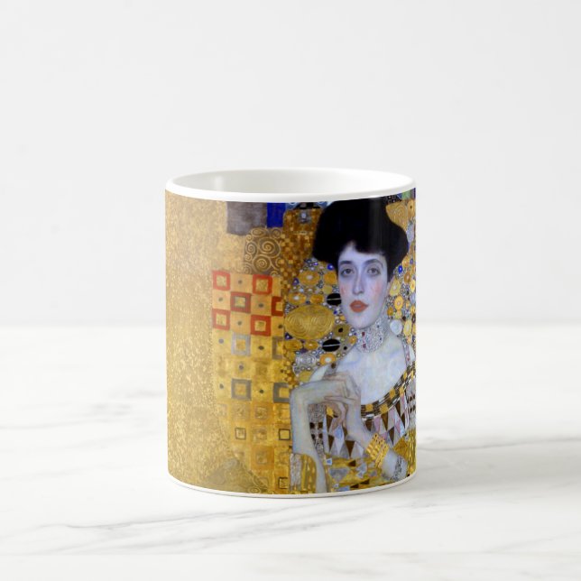 Beautiful The Woman in Gold Gustav Klimt Coffee Mu Coffee Mug (Center)