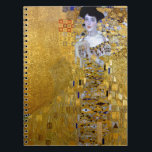 Beautiful The Woman in Gold Gustav Klimt Notebook<br><div class="desc">A beautiful painting entitled Portrait of Adele Bloch-Bauer I (also known as The Woman in Gold) by Gustav Klimt.</div>