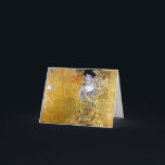 Beautiful The Woman in Gold Gustav Klimt Thank You Card<br><div class="desc">A beautiful painting entitled Portrait of Adele Bloch-Bauer I (also known as The Woman in Gold) by Gustav Klimt.</div>