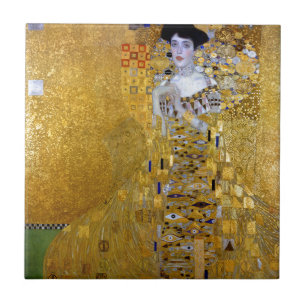 Beautiful The Woman in Gold Gustav Klimt Tile