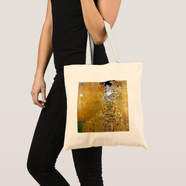 Beautiful The Woman in Gold Gustav Klimt Tote Bag (Front (Product))