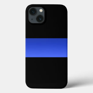 Beautiful Thin Blue Line Police Gradient iPhone 13 Case