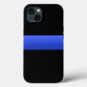 Beautiful Thin Blue Line Police Gradient iPhone 13 Case