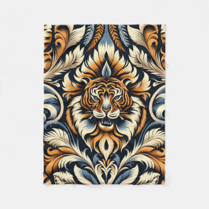 Beautiful Tiger Fleece Blanket