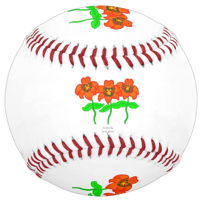 Beautiful Tiger Lilies Softball (Front)