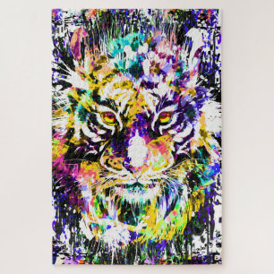 Beautiful Tiger Puzzle   Colourful Tiger Puzzle